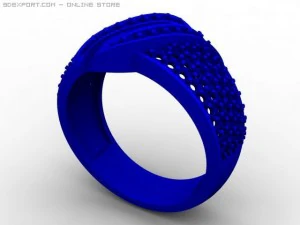 engagement ring 3D Model