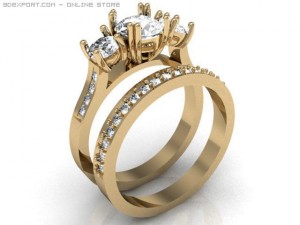weddign ring 3D Model