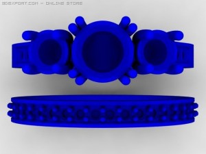 weddign ring 3D Model