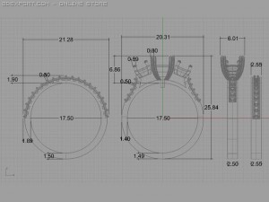 weddign ring 3D Model