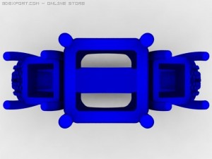 engagement ring 3D 模型