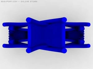 engagement ring 3D Model