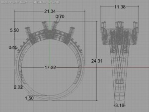 engagement ring Modelo 3D