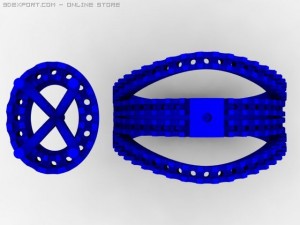engagement ring Model 3D