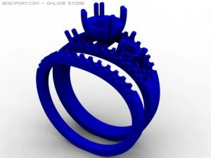 wedding ring 3D Model