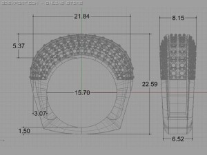 engagement ring 3D Model