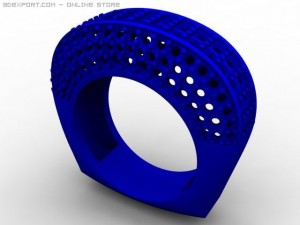 engagement ring 3D Model