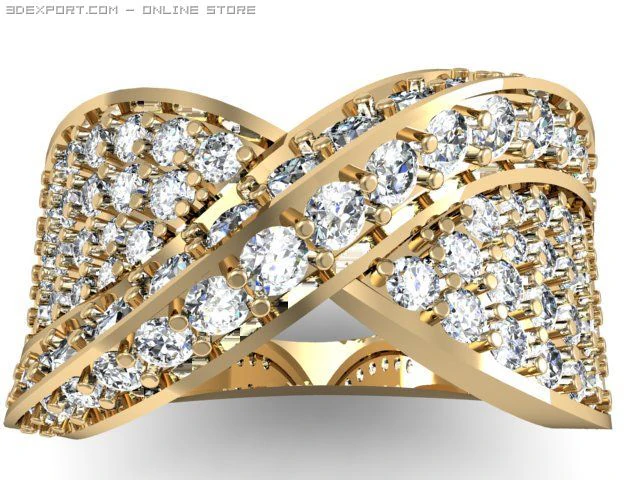 engagement ring 3D Model .c4d .max .obj .3ds .fbx .stl .blend 