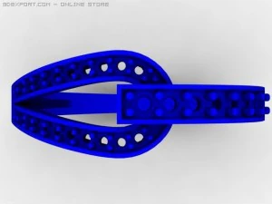 anello di fidanzamento Modello 3D