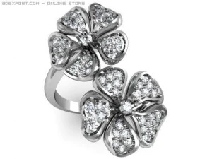 Blumenring 3D Modell