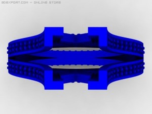 engagement ring 3D-Modell