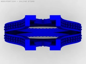 engagement ring 3D Model