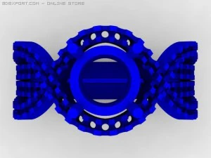 engagement ring 3D Model