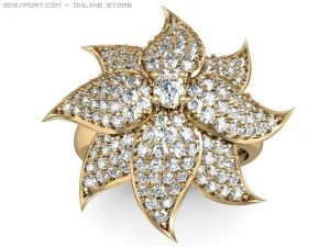 Verlobungsring 3D Modell