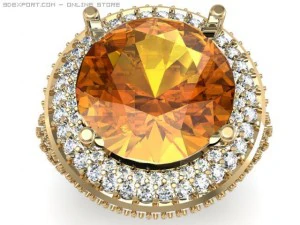 Verlobungsring 3D Modell