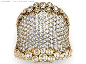 engagement ring Modelo 3D