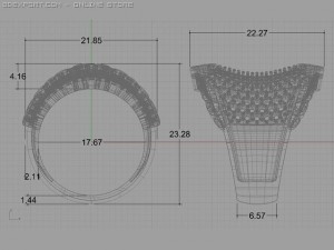 engagement ring 3D Модель