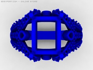engagement ring Modelo 3D