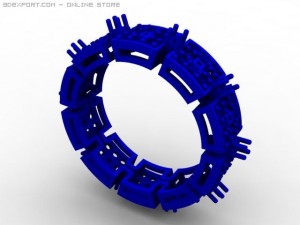 eternity band Model 3D