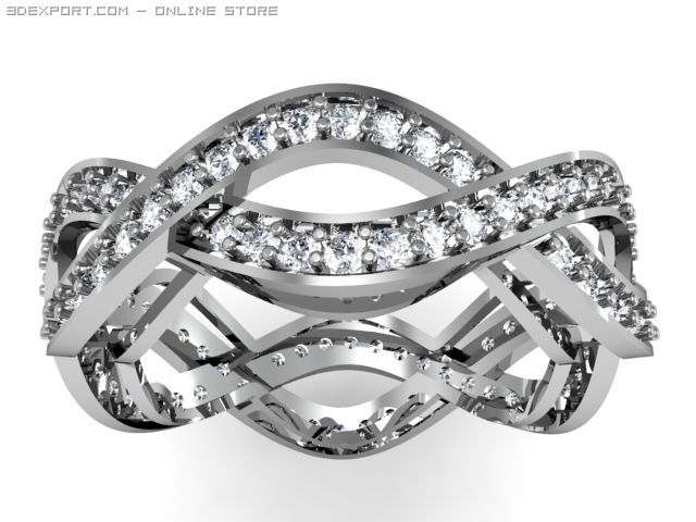 eternity band 3D Modell .c4d .max .obj .3ds .fbx .stl .blend 