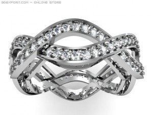 eternity band Modelo 3D