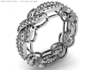 eternity band 3D Model