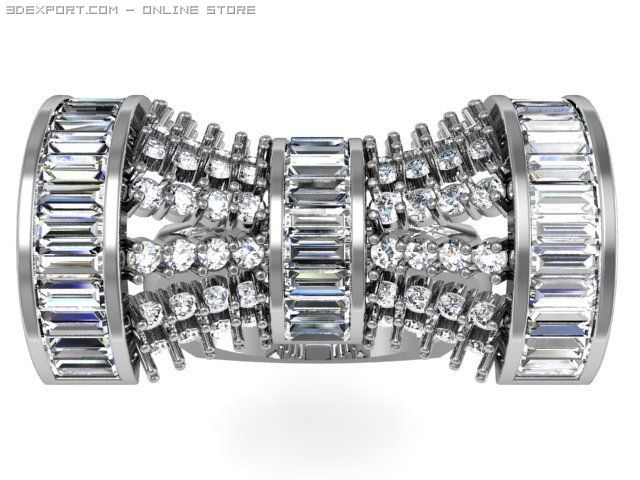 engagement ring 3D 모델 .c4d .max .obj .3ds .fbx .stl .blend 