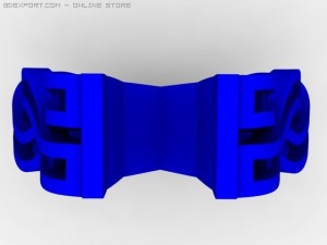engagement ring Model 3D