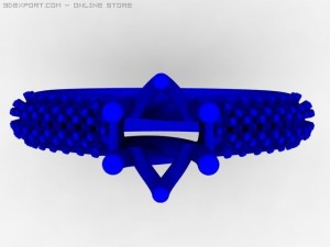 engagement ring 3D 模型