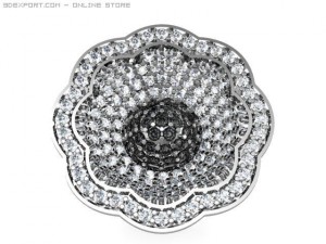 engagement ring Modelo 3D