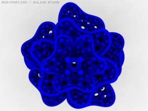 flower ring 3D-Modell