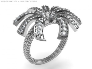 engagement ring 3D 모델