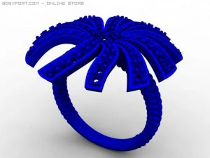 engagement ring 3D Model