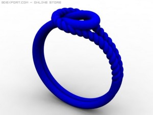 solitaire ring 3Dモデル