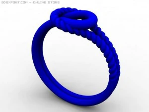 solitaire ring 3D Model
