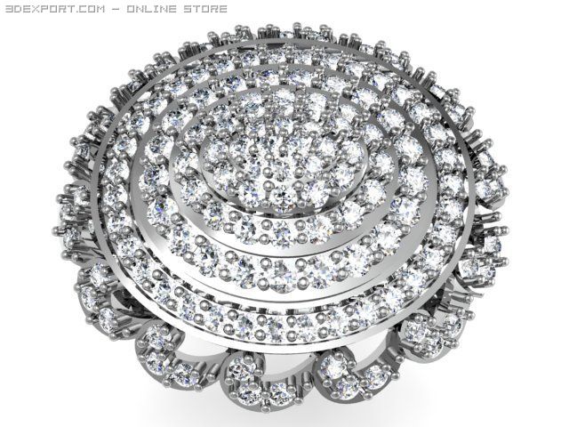 engagement ring Modelo 3D .c4d .max .obj .3ds .fbx .stl .blend