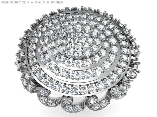 anello di fidanzamento Modello 3D .c4d .max .obj .3ds .fbx .stl .blend 