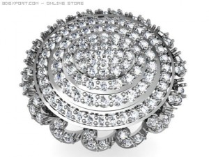engagement ring Modelo 3D