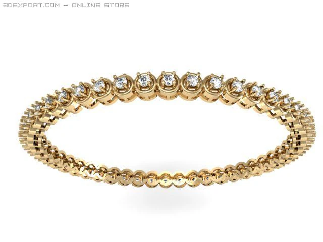 bangle 3D Model .c4d .max .obj .3ds .fbx .stl .blend 