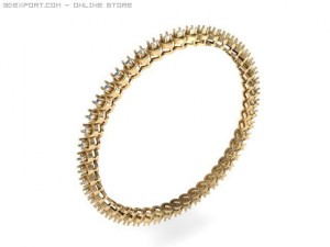 bangle 3Dモデル