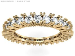 Verlobungsring 3D Modell