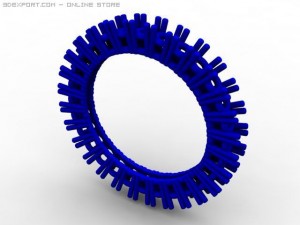 engagement ring 3D 模型