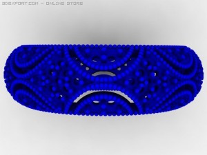 engagement ring Model 3D