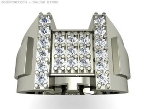 Herrenring 3D Modell