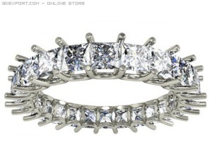 engagement ring Modelo 3D