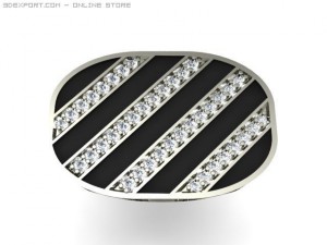 mens ring Modelo 3D