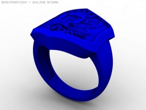 mens ring 3D Модель