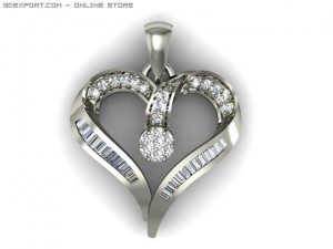 heart pendent 3D Model