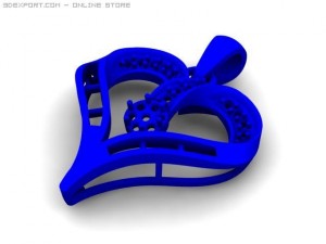 heart pendent 3D Model