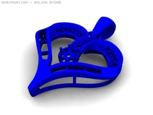 heart pendent 3D Model